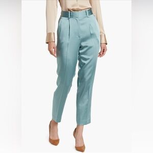 Reiss Blue Satin Trousers